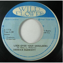Derrick Harriott Look Over Your Shoulders USED VINYL 7INCH