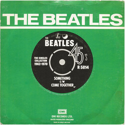 The Beatles Something c/w Come Together USED VINYL 7INCH 45 RPM SINGLE REISSUE STEREO