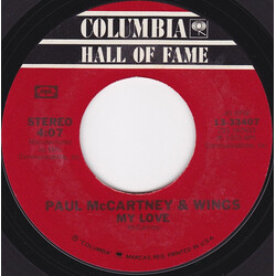 Paul McCartney & Wings / Paul McCartney My Love / Maybe I'm Amazed USED VINYL 7INCH 45 RPM SINGLE STEREO