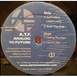 ATF Extinction Level Event USED VINYL 12INCH 33 S RPM