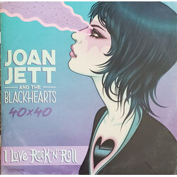 Joan Jett & The Blackhearts Joan Jett & The Blackhearts - 40x40: Book & Record Set USED VINYL 7INCH 45 RPM SINGLE STEREO