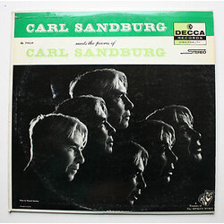 Carl Sandburg Carl Sandburg Reads The Poems Of Carl Sandburg Vinyl LP USED