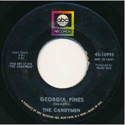 The Candymen Georgia Pines / Movies In My Mind USED VINYL 7INCH 45 RPM SINGLE