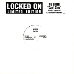 Nu-Birth Can't Stop USED VINYL 12INCH 33 S RPM 45 RPM LIMITED EDITION