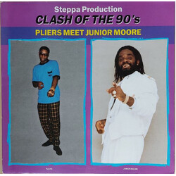 Pliers / Sylvanus "Junior" Moore Clash Of The 90's Vinyl LP USED