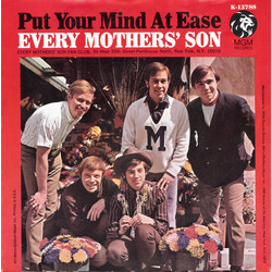 Every Mothers' Son Put Your Mind At Ease USED VINYL 7INCH 45 RPM
