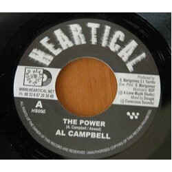 Al Campbell / Basque Dub Foundation The Power / Melodica Fire USED VINYL 7INCH 45 RPM