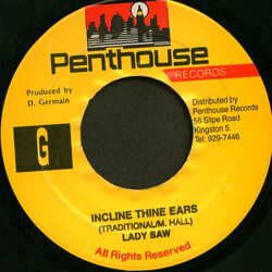 Lady Saw Incline Thine Ears USED VINYL 7INCH 45 RPM