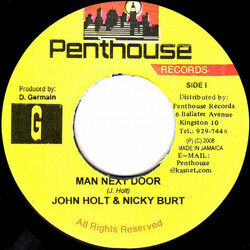 John Holt / Nicky Burt Man Next Door USED VINYL 7INCH 45 RPM