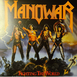 Manowar Fighting The World Vinyl LP USED