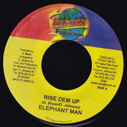 Elephant Man / Kiprich Rise Dem Up / Tun Yuh Roll USED VINYL 7INCH 45 RPM