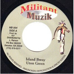 Utan Green / Admiral Tibet Island Bwoy / They Don't Realize USED VINYL 7INCH 45 RPM