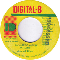 Admiral Tibet Sound Of A Gun USED VINYL 7INCH 45 RPM