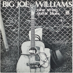 Big Joe Williams Nine String Guitar Blues Vinyl LP USED