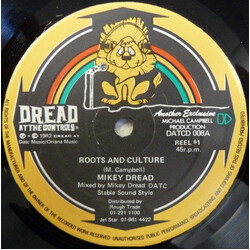 Mikey Dread Roots And Culture / Jungle Dread USED VINYL 12INCH 45 RPM