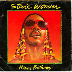Stevie Wonder Happy Birthday USED VINYL 7INCH 45 RPM SINGLE
