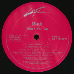 P!NK There You Go Vinyl 12" USED