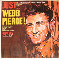 Webb Pierce Just Webb Pierce! Vinyl LP USED