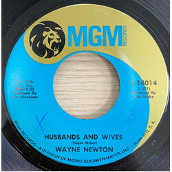 Wayne Newton Husbands And Wives USED VINYL 7INCH 45 RPM MONO