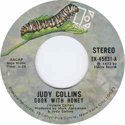 Judy Collins Cook With Honey Vinyl 7" USED