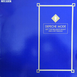 Depeche Mode Get The Balance Right And Live Tracks Vinyl LP USED