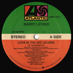 Barry Lather Love In The 3rd Degree Vinyl 12" USED