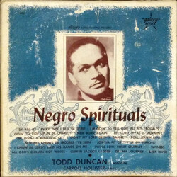 Todd Duncan (3) Negro Spirituals Vinyl LP USED
