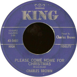 Charles Brown / Amos Milburn Please Come Home For Christmas / Christmas (Comes But Once A Year) USED VINYL 7INCH SINGLE 45 RPM