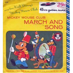 Jimmie Dodd / The Mouseketeers Mickey Mouse Club March And Song USED VINYL 7INCH 45 RPM
