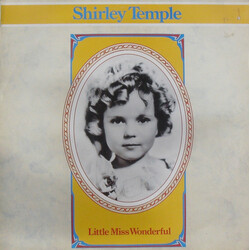 Shirley Temple Little Miss Wonderful Vinyl LP USED
