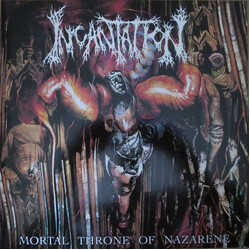 Incantation Mortal Throne Of Nazarene Vinyl LP USED