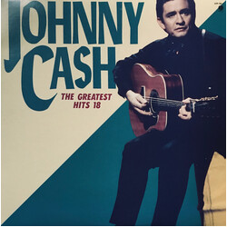 Johnny Cash The Greatest Hits 18 Vinyl LP USED