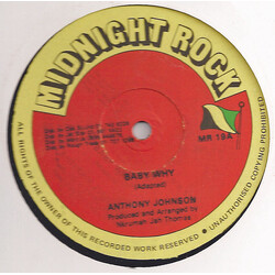 Anthony Johnson Baby Why Vinyl 12" USED