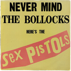 Sex Pistols Never Mind The Bollocks Here's The Sex Pistols Vinyl LP USED