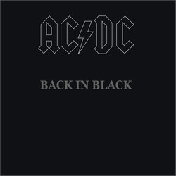 AC/DC Back In Black Vinyl LP USED
