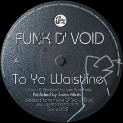 Funk D'Void To Ya Waistline USED VINYL 12INCH 45 RPM