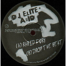 DJ Elite / Arid (2) Drop The Beat / Rabid Fury USED VINYL 12INCH