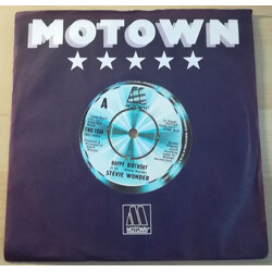 Stevie Wonder Happy Birthday USED VINYL 7INCH 45 RPM SINGLE