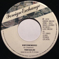 Yvan Guilini Wintermemories USED VINYL 7INCH 45 RPM SINGLE STEREO
