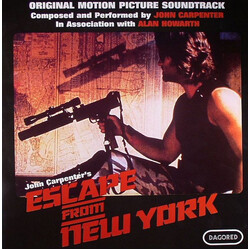 John Carpenter / Alan Howarth Escape From New York (Original Motion Picture Soundtrack) Vinyl LP USED