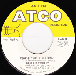 Arthur Conley People Sure Act Funny USED VINYL 7INCH 45 RPM SINGLE