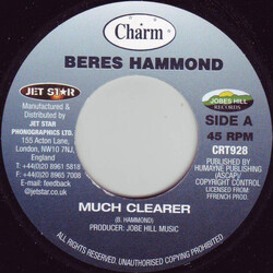 Beres Hammond Much Clearer USED VINYL 7INCH 45 RPM