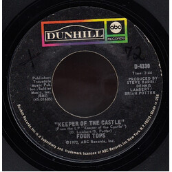 Four Tops Keeper Of The Castle / Jubilee With Soul USED VINYL 7INCH SINGLE 45 RPM
