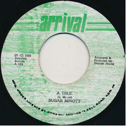 Sugar Minott A True USED VINYL 7INCH 45 RPM