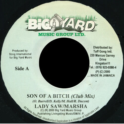 Lady Saw / Marsha (3) Son Of A Bitch USED VINYL 7INCH 45 RPM