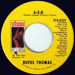 Rufus Thomas 6-3-8 / Love Trap USED VINYL 7INCH 45 RPM