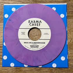 Ghost Funk Orchestra Walk Like A Motherfucker USED VINYL 7INCH 45 RPM REPRESS
