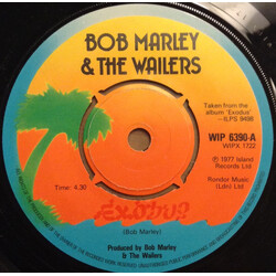 Bob Marley & The Wailers Exodus USED VINYL 7INCH 45 RPM SINGLE