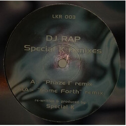 DJ Rap Phaze 1 / Come Forth (Special K Remixes) USED VINYL 12INCH 45 RPM