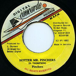 Pinchers Hotter Mr. Pinchers USED VINYL 7INCH 45 RPM